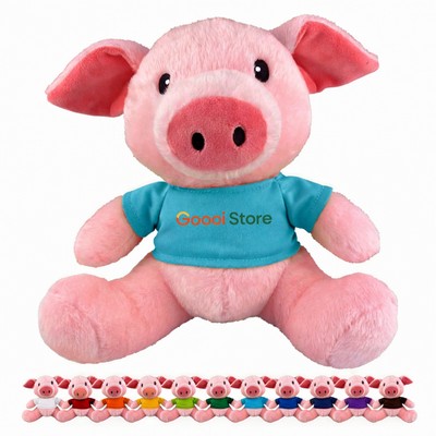 Pig Plush Toy - T-shirt
