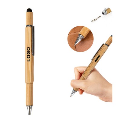Bamboo 4-In-1 Tool Pen