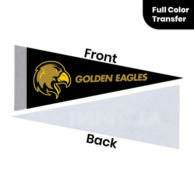 Printed Felt Pennant for Sports Logo