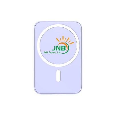 10000mAh Magnetic Wireless Power Bank Charger Phone Travel