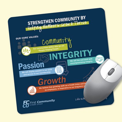 Origin'L Fabric® 8" Square x1/8" MousePad