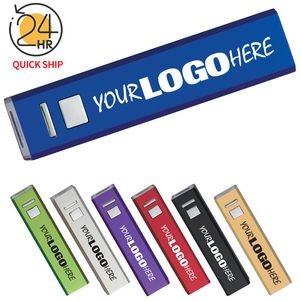 Power Bank Aluminum - 2200 mAh - UL Certified battery