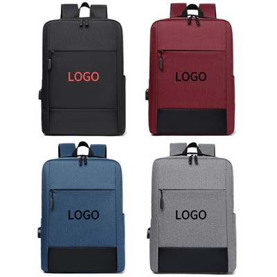 Business Backpack Oxford Fabric Laptop Bag